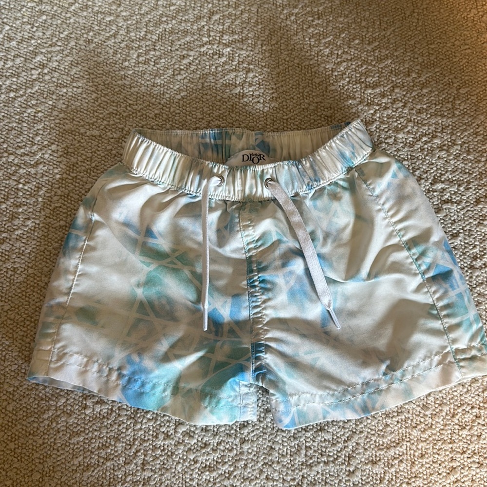 baby DIOR swim trunks